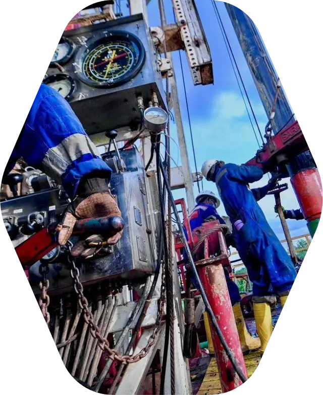 Operaciones en pozo petrolero